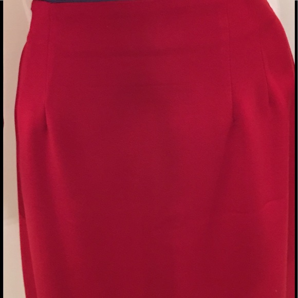 Briggs Top Skirt Set sz 8 Red in Color maxi skirt - Picture 6 of 8